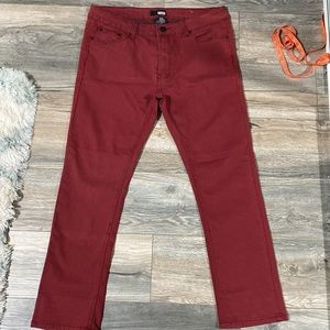 Red pants/ jeans
